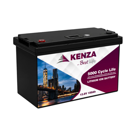12.8V 100Ah lithium battery KE12-100 for solar storage